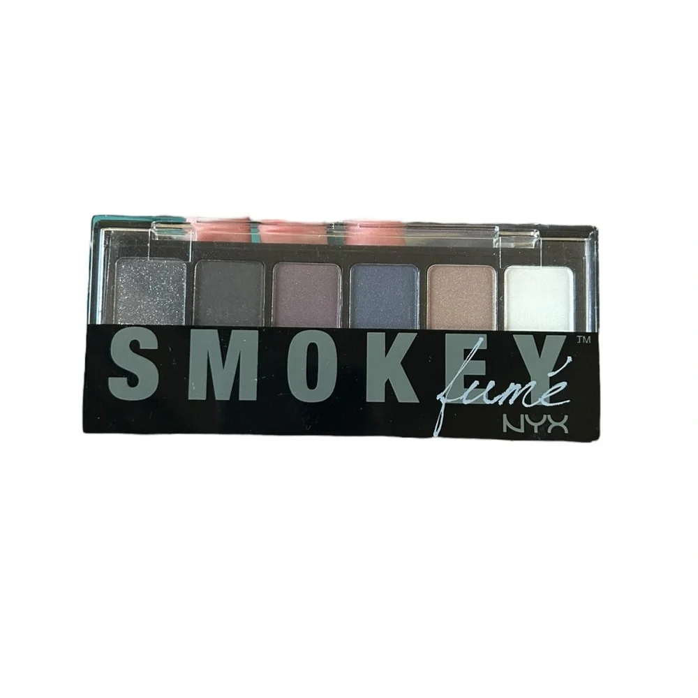 NYX The Smokey Shadow Palette Smoky Eye Eyeshadow Goth Emo Discontinued NWT